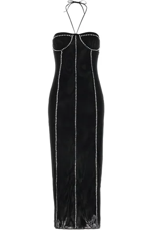 Oseree Abito in tulle stretch nero DONNA