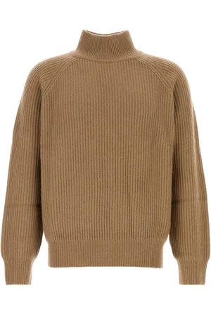 LE KASHA Maglione Lette in cashmere cammello UOMO
