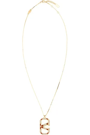 VALENTINO GARAVANI Collana VLogo in metallo oro DONNA