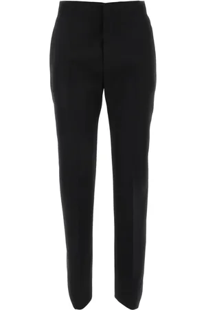 Bottega Veneta Pantalone in lana nera DONNA