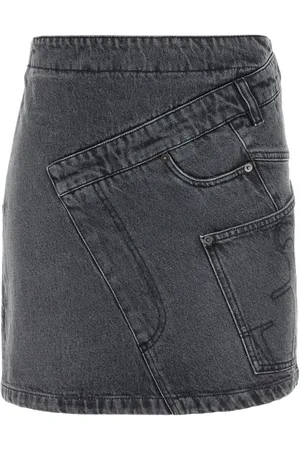 J.W.Anderson Minigonna in denim grigio DONNA