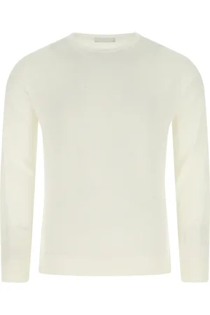 Prada Maglione in lana avorio UOMO