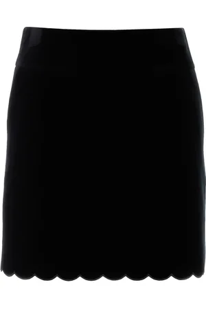 Chloé Minigonna in velluto nero DONNA