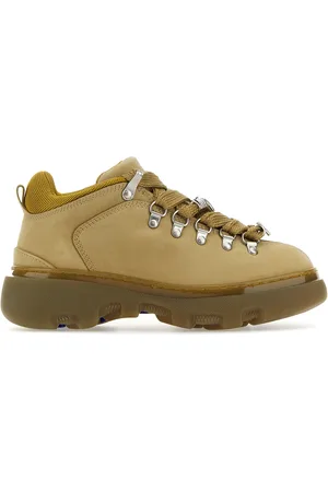 Burberry Sneakers in pelle biscotto DONNA