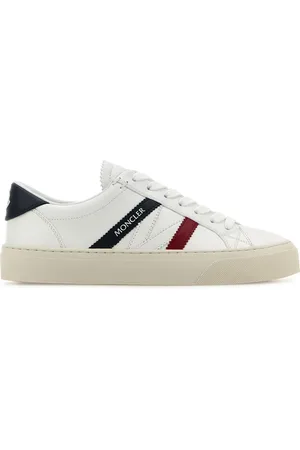 Moncler Sneakers Monaco 2 in pelle bianca DONNA