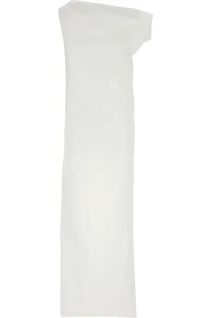 Armarium Abito monospalla Tiche in popeline stretch bianco DONNA