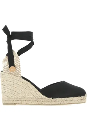 Castaner Zeppe Carina in tela nera DONNA