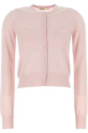 Khaite Cardigan Lilou in cashmere rosa DONNA