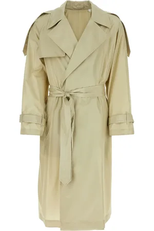 Burberry Trench in seta sabbia UOMO