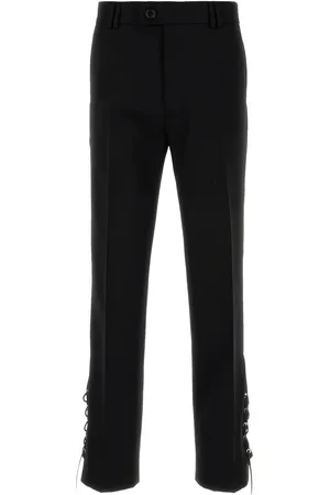 Namacheko Pantalone in lana nera UOMO