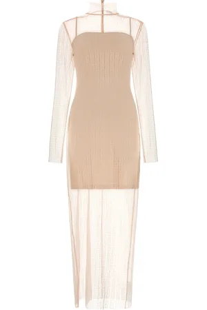 Givenchy Abito 4G in pizzo rosa DONNA