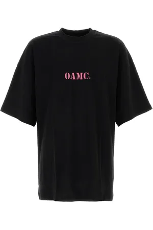 OAMC T-shirt in cotone nero UOMO
