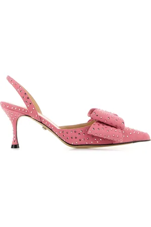 Mach & Mach Scarpe con tacco Le Cadeau in pelle scamosciata rosa DONNA