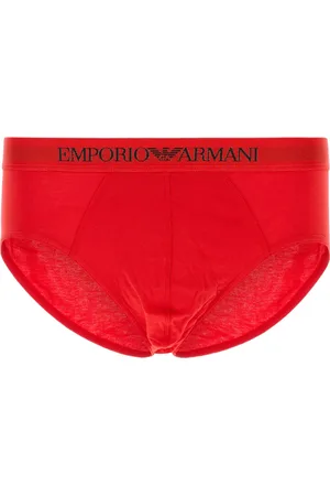 Emporio Armani Set di slip in cotone multicolor UOMO
