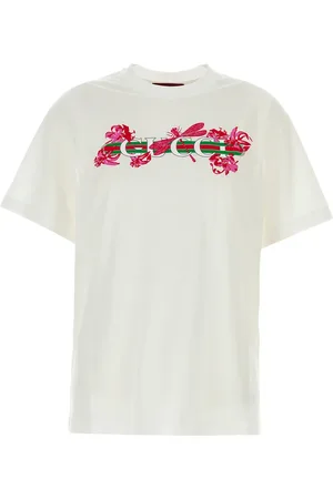 Gucci T-shirt in cotone bianco DONNA