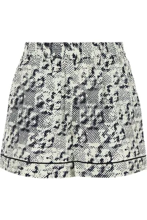 Tory Burch Shorts in seta stampata DONNA