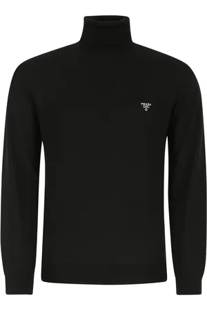 Prada Maglione in lana nera UOMO