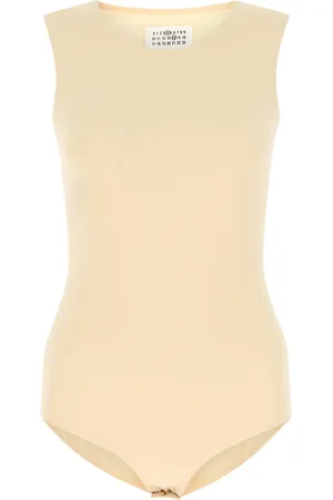 Maison Margiela Body in viscosa stretch rosa carne DONNA