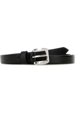 J&M Davidson Cintura in pelle nera DONNA