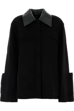 Jil Sander Giubbino in lana nera DONNA