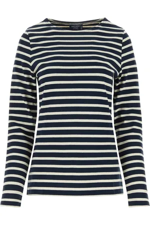 SAINT JAMES T-shirt Meridame in cotone ricamato DONNA