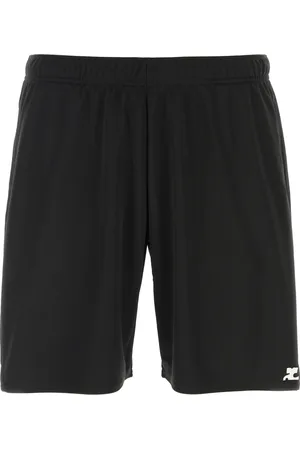 Courrèges Bermuda in poliestere nero UOMO