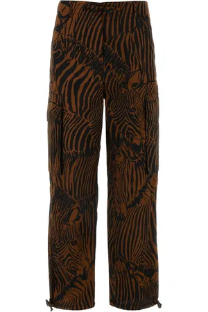 Max Mara Pantalone cargo Periodi in twill stampato DONNA