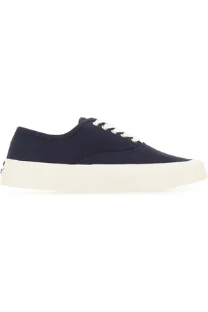 Maison Kitsuné Sneakers in tela blu navy DONNA