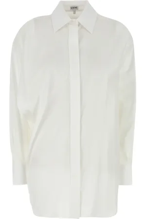 Loewe Camicia in popeline bianco DONNA