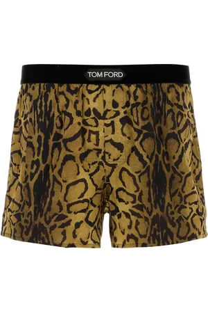 Tom Ford Boxer in raso stretch stampato UOMO
