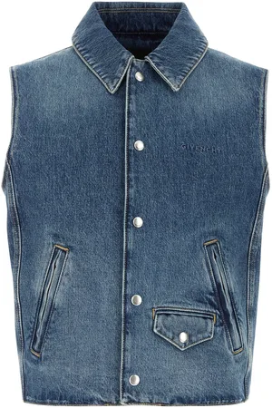Givenchy Giubbino smanicato in denim UOMO