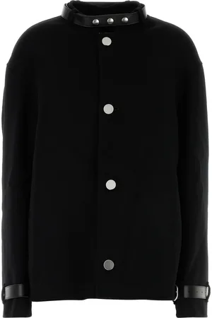 Jil Sander Cappotto in cashmere nero DONNA