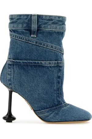Loewe Stivaletti Toy Panta in denim DONNA