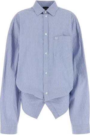 Balenciaga Camicia in popeline ricamato DONNA