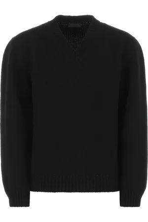 Prada Maglione in lana nera UOMO