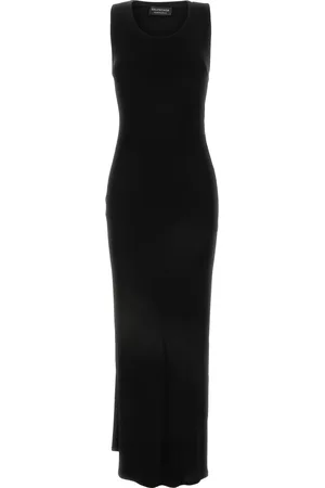 Balenciaga Abito in viscosa stretch nera DONNA