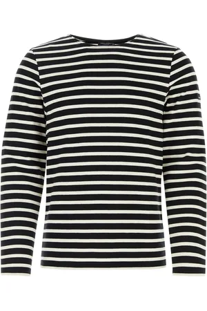 SAINT JAMES T-shirt in cotone ricamato UOMO
