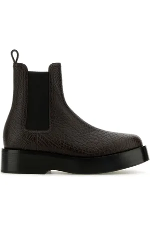 Bottega Veneta Stivaletti Torino in pelle testa di moro UOMO