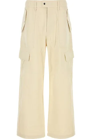 adidas Pantalone cargo X Wales Bonner in tela avorio UOMO