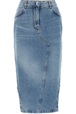 Givenchy Gonna midi in denim DONNA