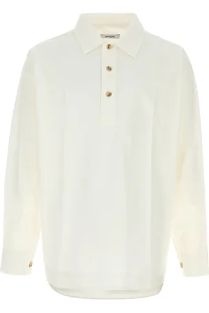 Gimaguas Polo Claude in piquet bianco UOMO