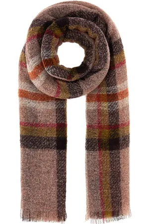 Séfr Sciarpa in misto alpaca ricamato UOMO