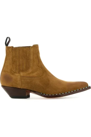 SONORA Stivaletti Hidalgo Mini in pelle scamosciata cammello DONNA