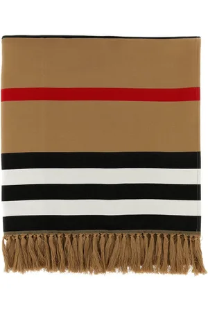 Burberry Coperta in cotone ricamato UNISEX