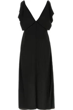 Jil Sander Abito in raso nero DONNA