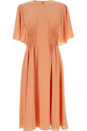 Chloé Abito in crepe salmone DONNA