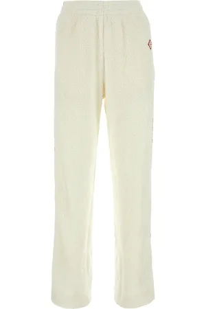 Casablanca Pantalone jogging spugna avorio DONNA