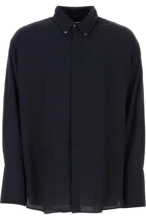 Ami Ccia oversize in misto acetato blu notte UOMO