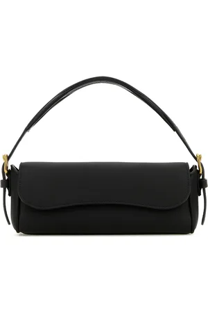 J&M Davidson Borsa a mano Bonny Baguette in pelle nera DONNA