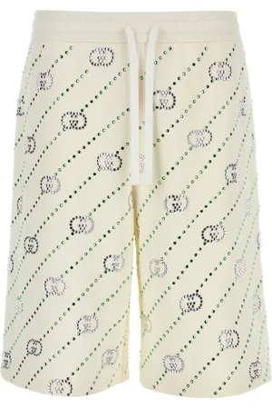 Gucci Bermuda in cotone decorato UOMO